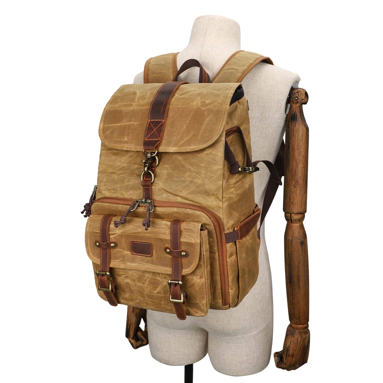 Canvas Camera Backpack | KRUGER - Image 19