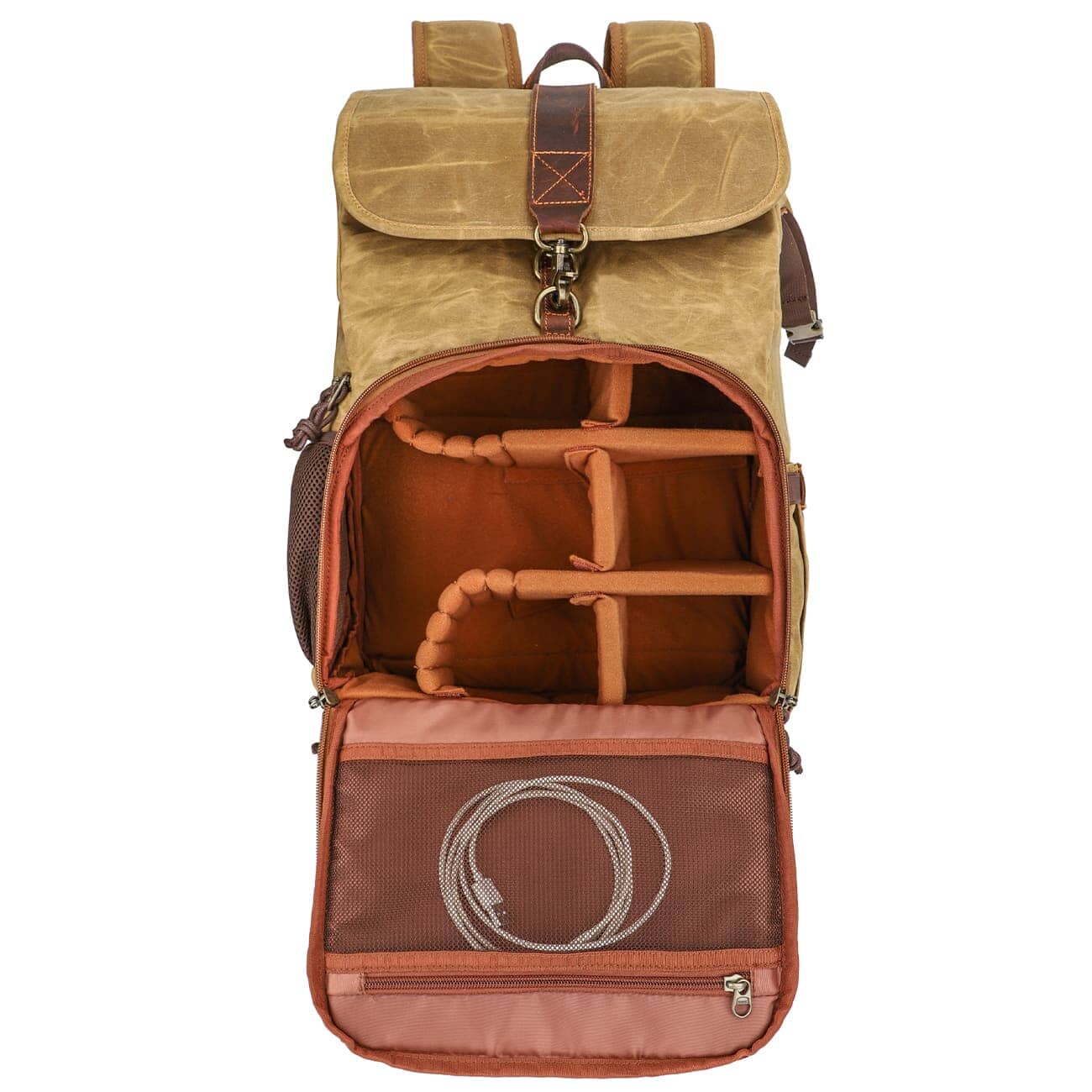 Canvas Camera Backpack | KRUGER - Image 20