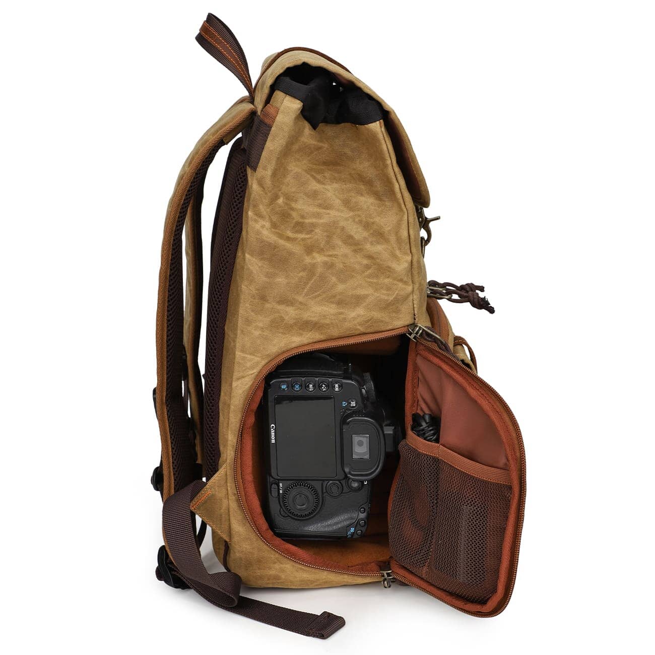 Canvas Camera Backpack | KRUGER - Image 31