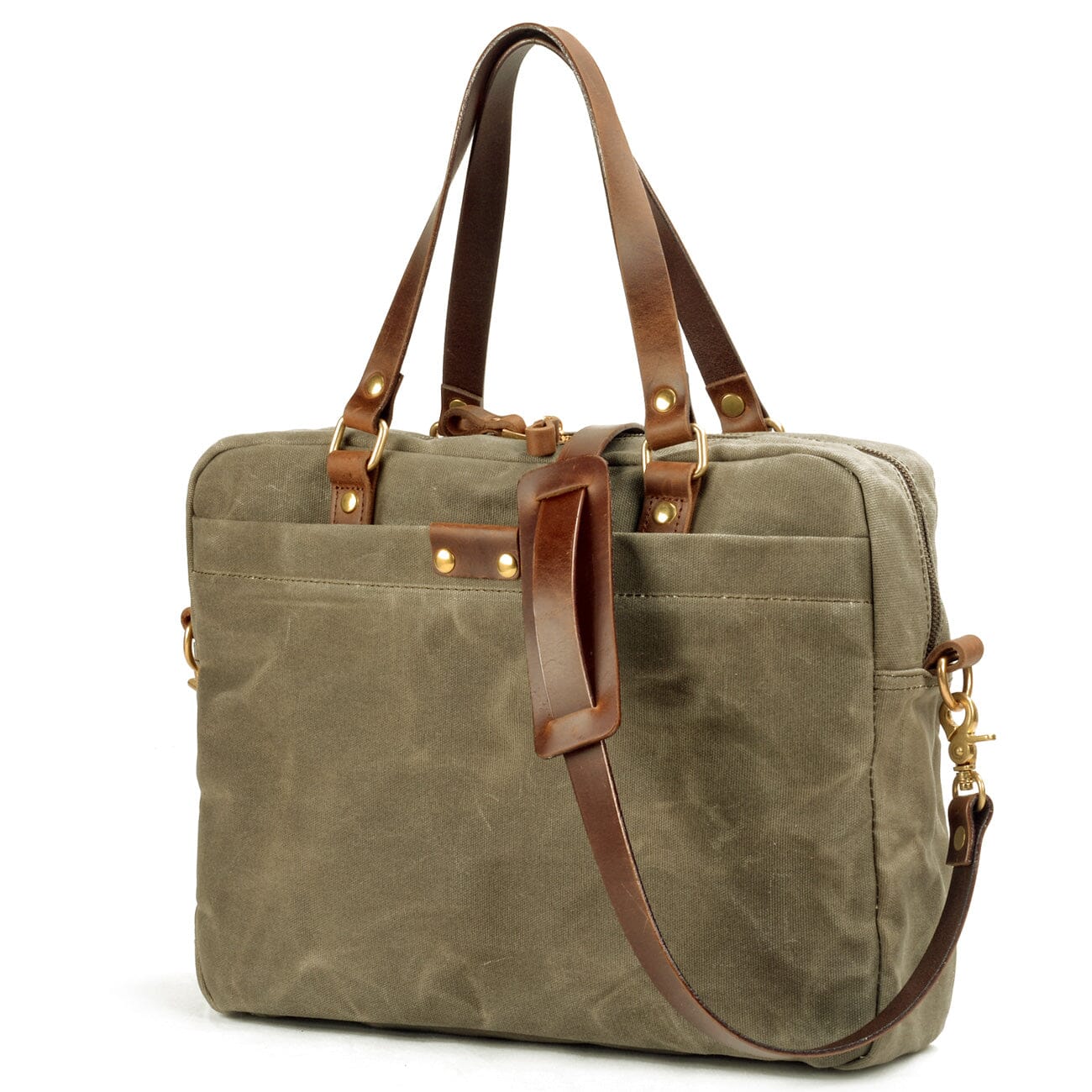 Canvas Laptop Messenger Bag | MEMPHIS - Image 5