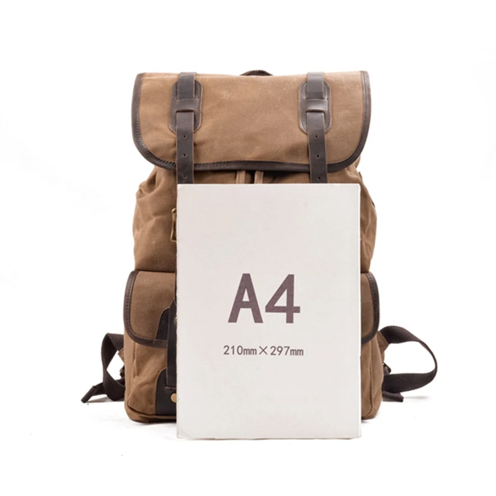 Canvas Travel Backpack | CALGARY - Image 7