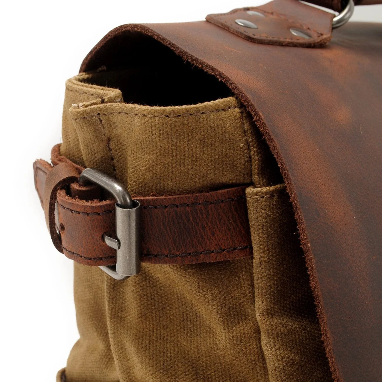 Canvas Crossbody Messenger Bag | TUCSON - Image 18