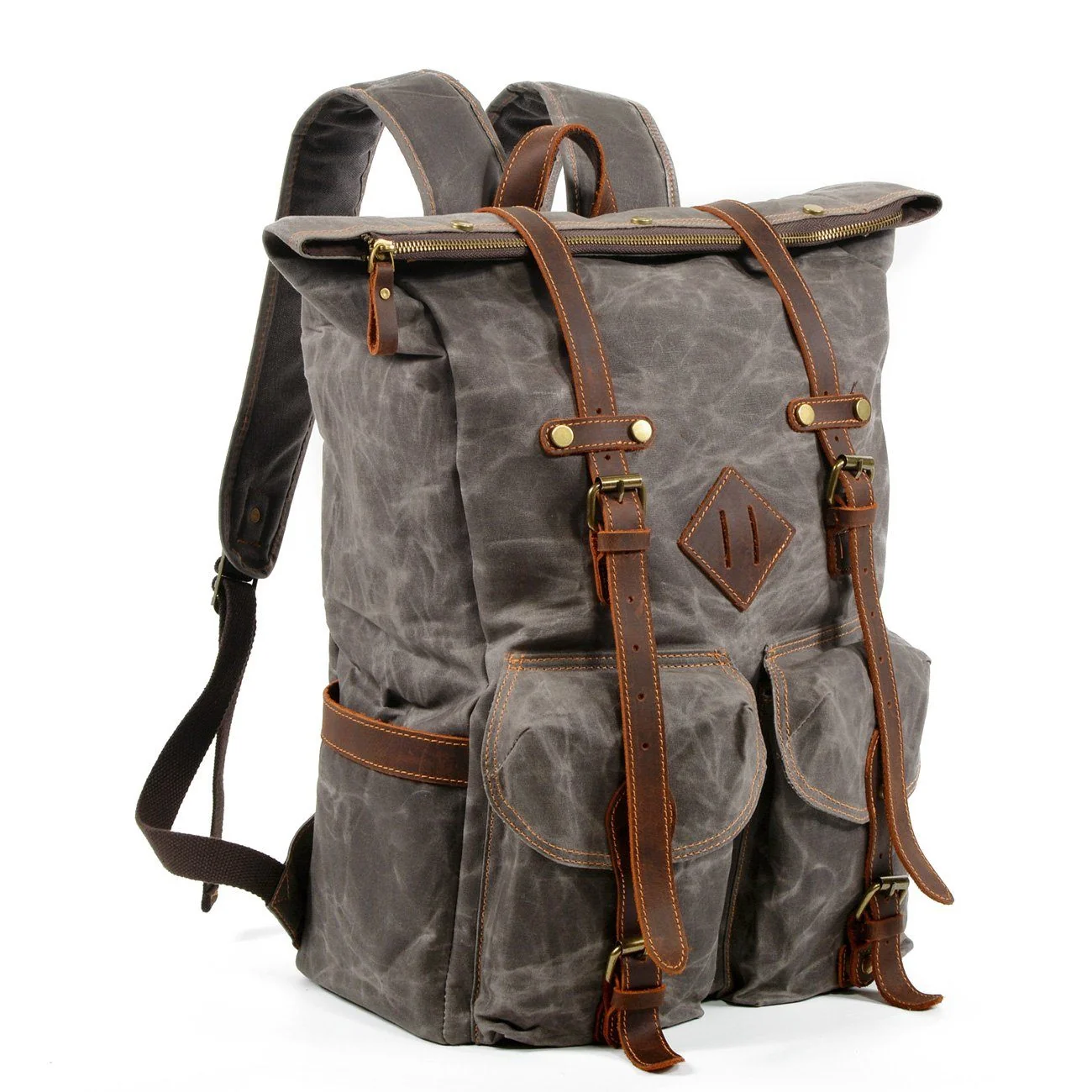 Canvas Hipster Backpack | BERLIN - Image 6