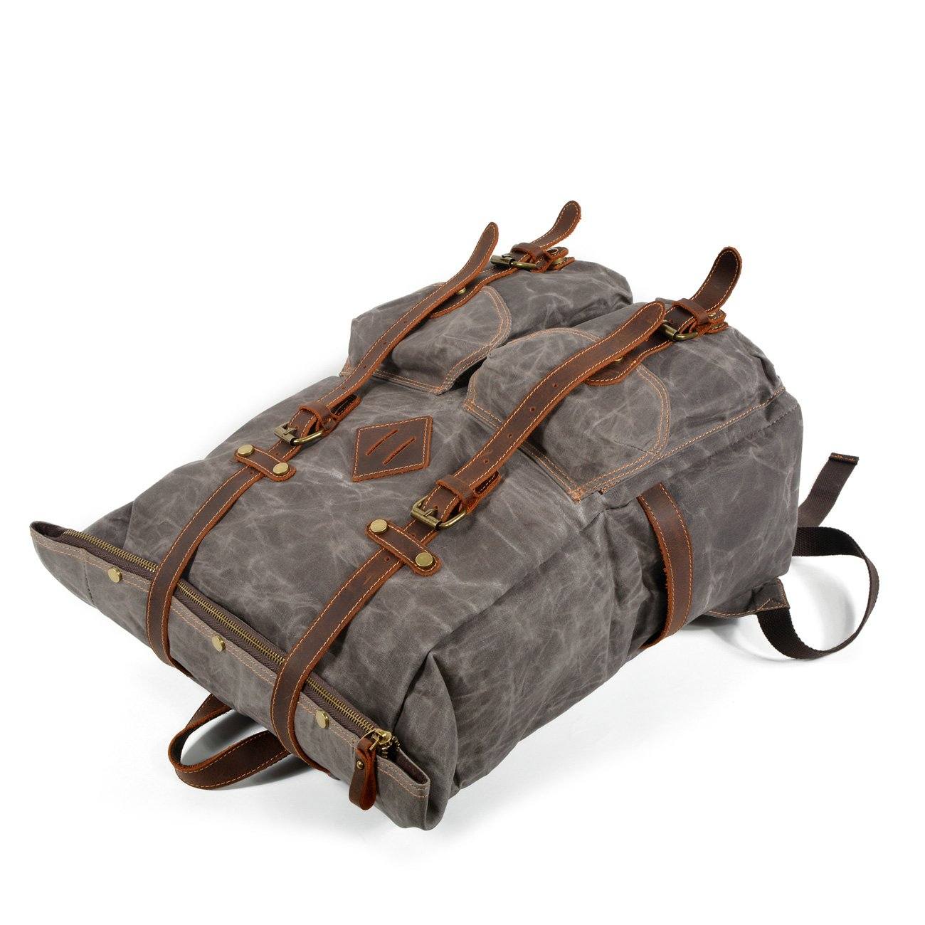 Canvas Hipster Backpack | BERLIN - Image 8