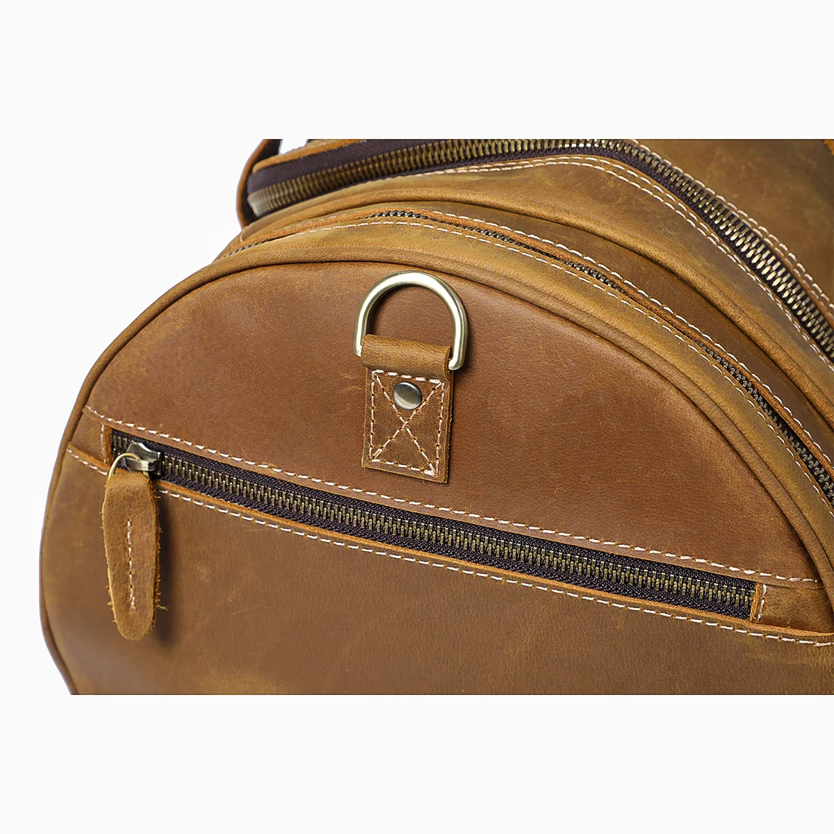 Large Leather Holdall | ASUNCION - Image 24
