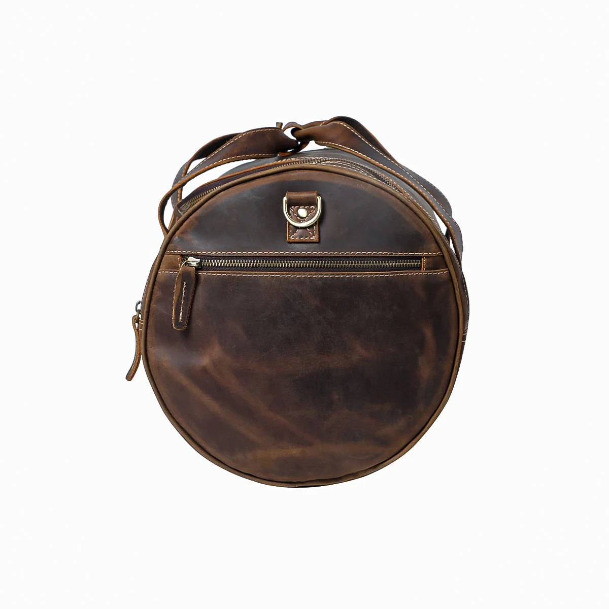 Large Leather Holdall | ASUNCION - Image 4