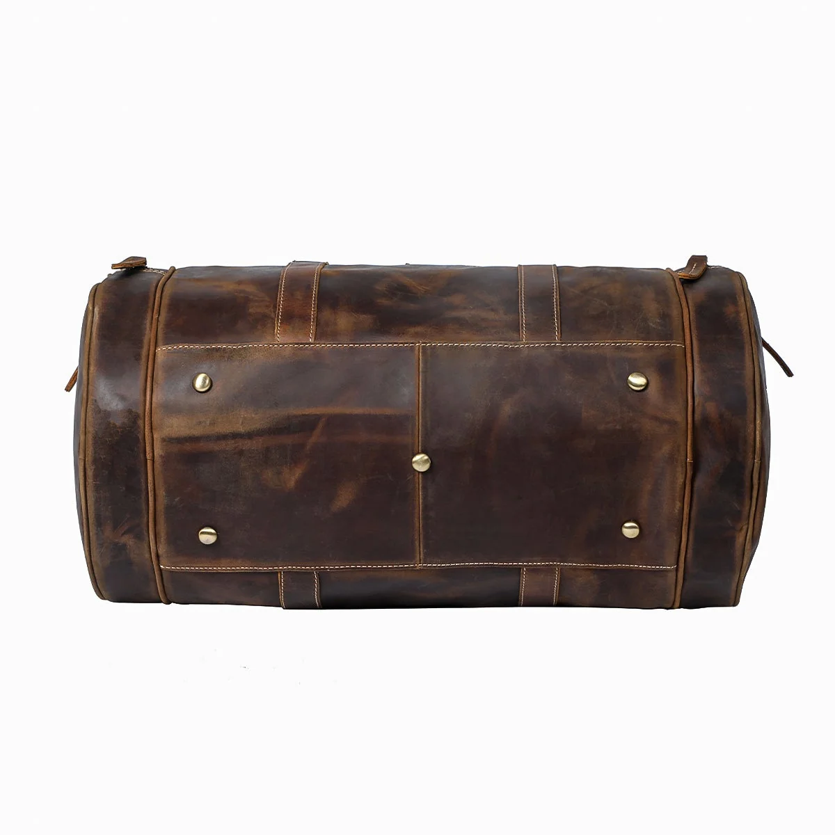 Large Leather Holdall | ASUNCION - Image 5