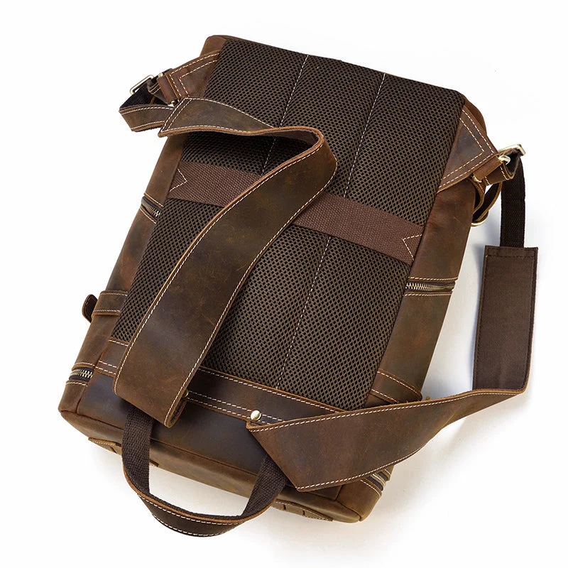 Leather Rucksack Backpack | NOVOA - Image 9