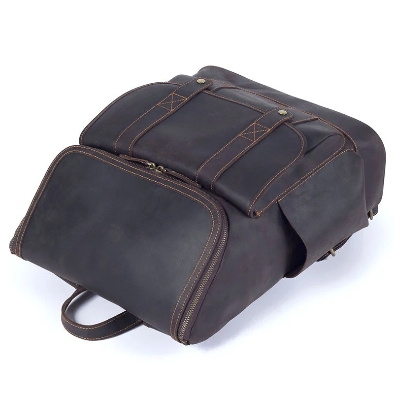 Leather Work Backpack | ROYA - Image 8