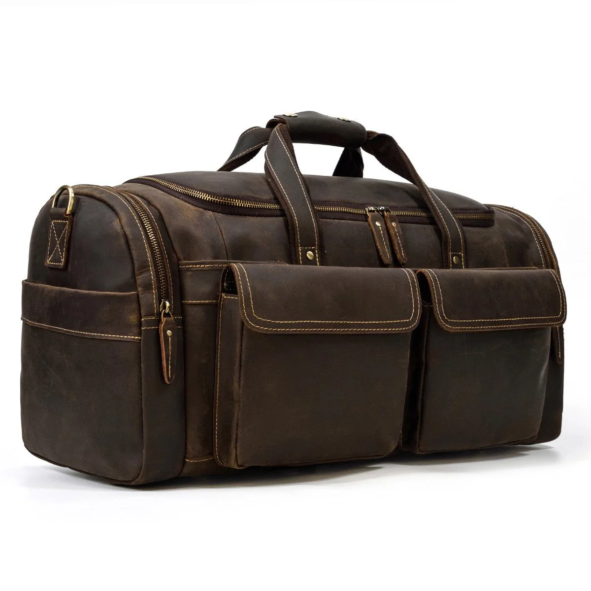 Men's Leather Duffle Bag | BOGOTA - Image 5