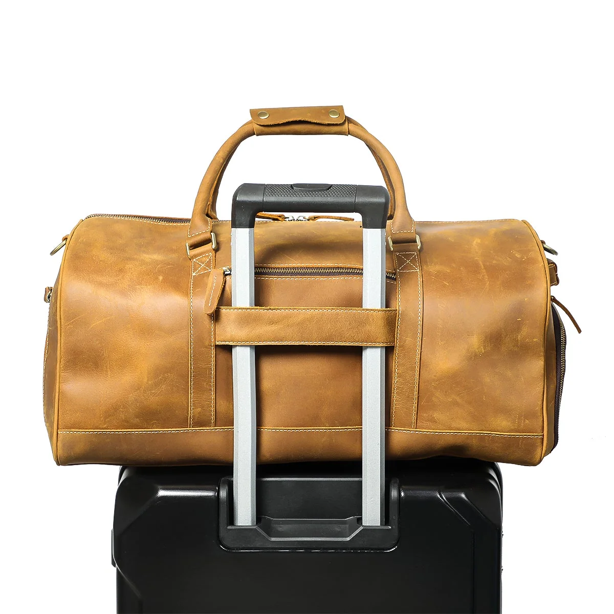 Mens Leather Travel Bag | CORDOBA - Image 26