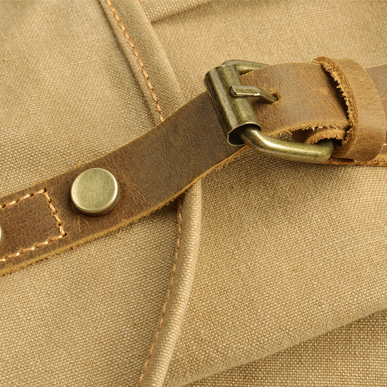 Military Canvas Backpack | MONTREAL - Image 19