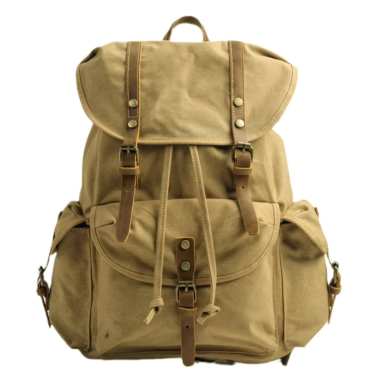 Military Canvas Backpack | MONTREAL - Image 2