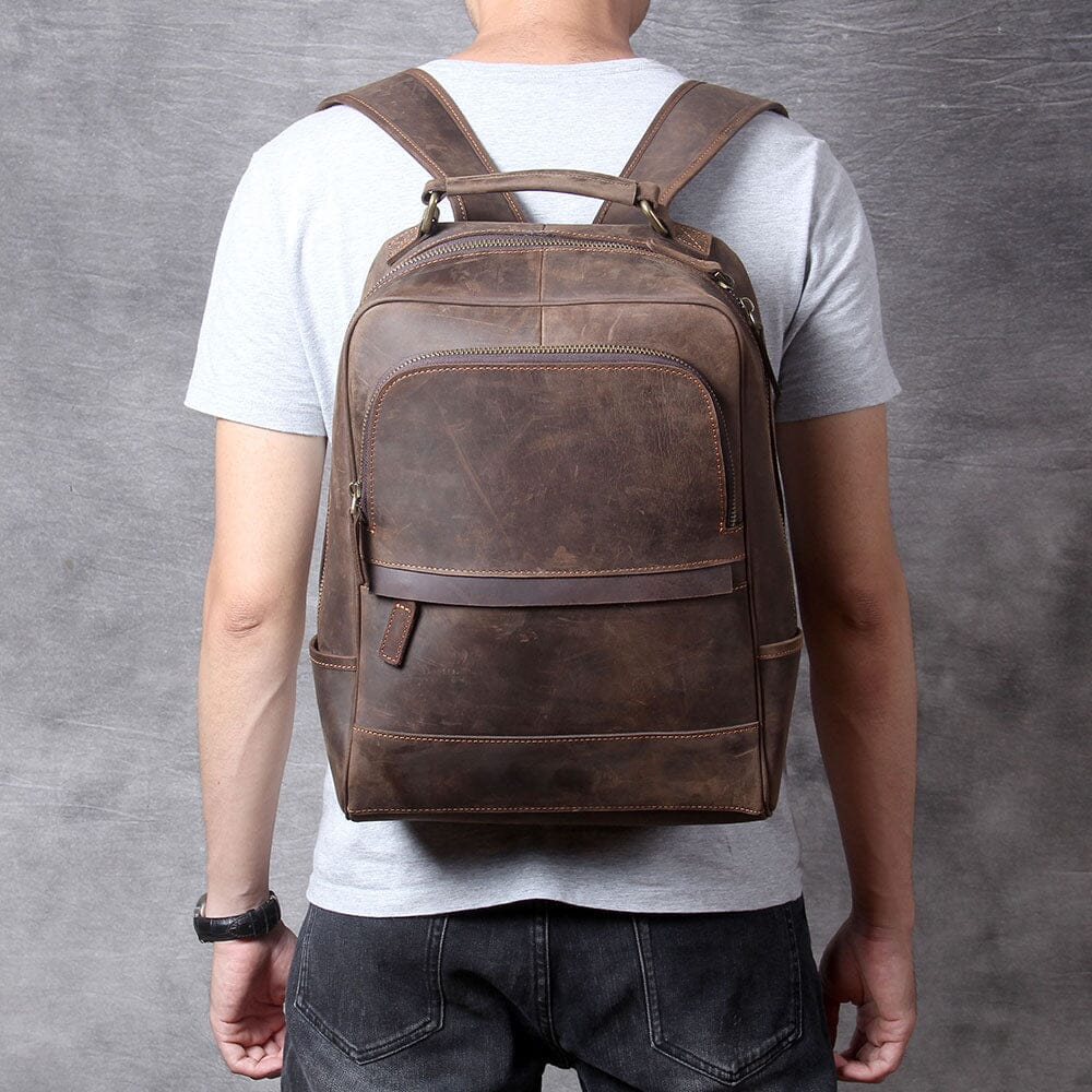 Real Leather Backpack | TYREE - Image 11