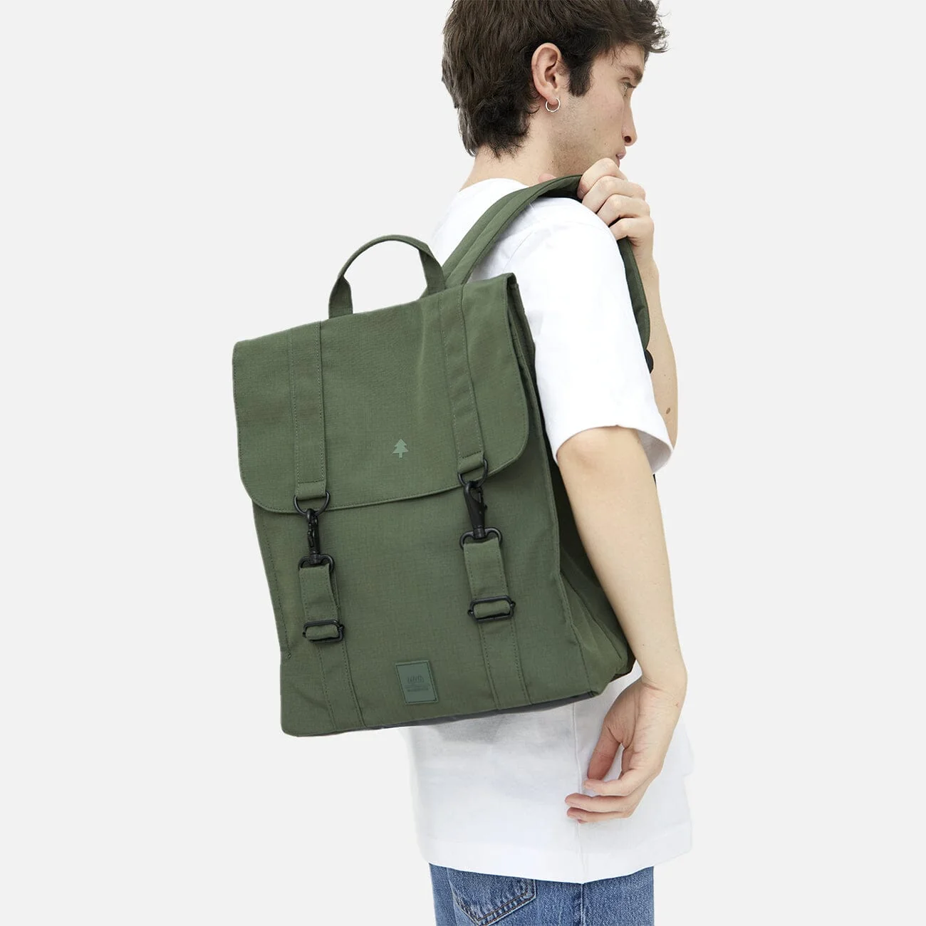Handy XL Vandra - Recycled Laptop Backpack - Image 8
