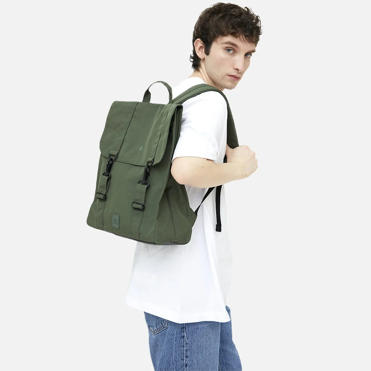 Handy XL Vandra - Recycled Laptop Backpack - Image 9