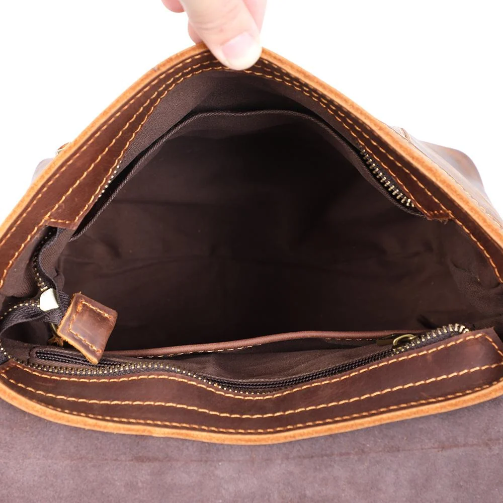 Small Leather Rucksack | ITHYA - Image 8