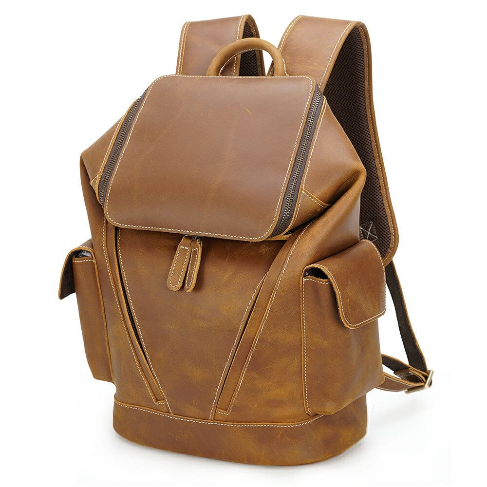 Soft Leather Backpack | RUTFORD - Image 2
