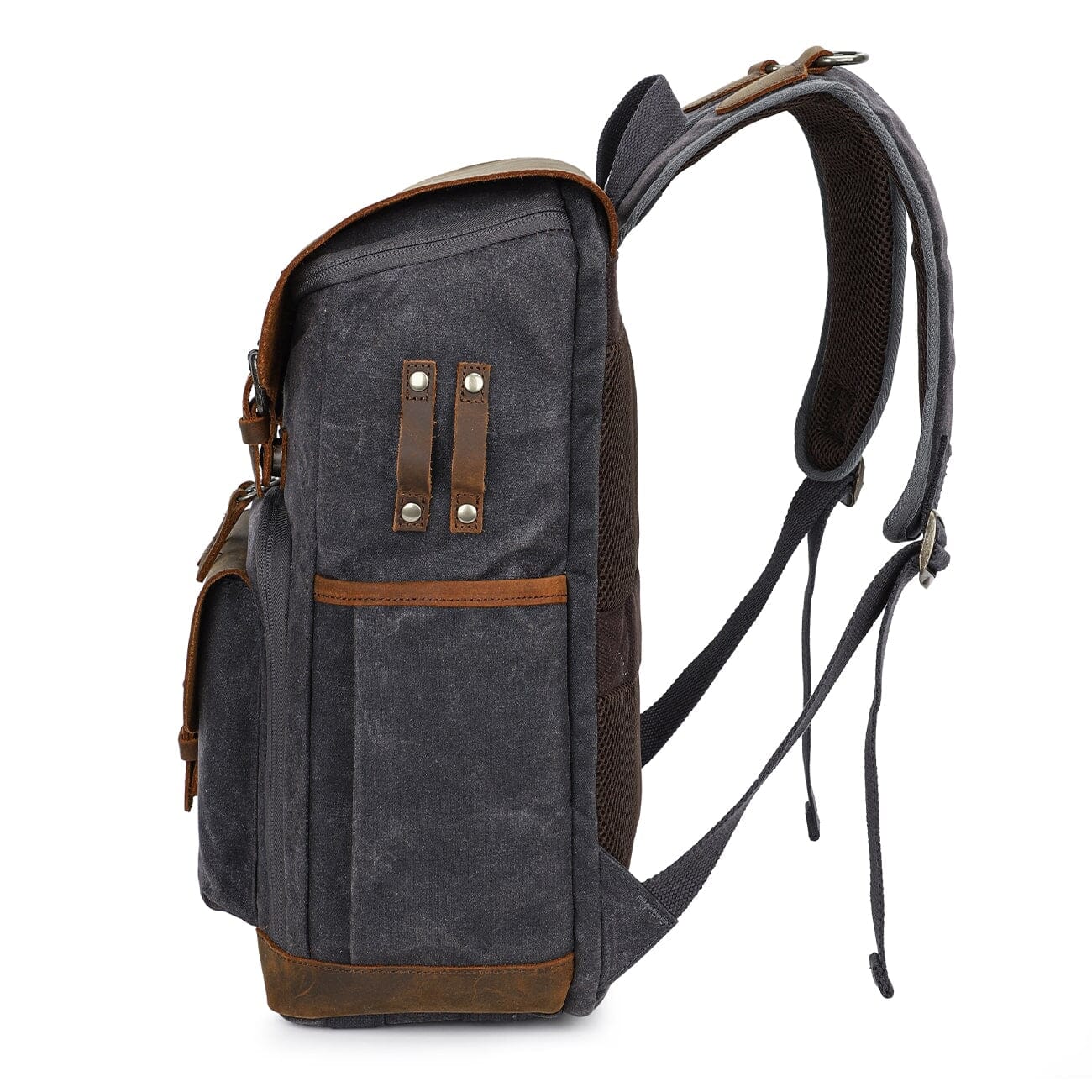 Vintage Leather Camera Backpack | DENALI - Image 11