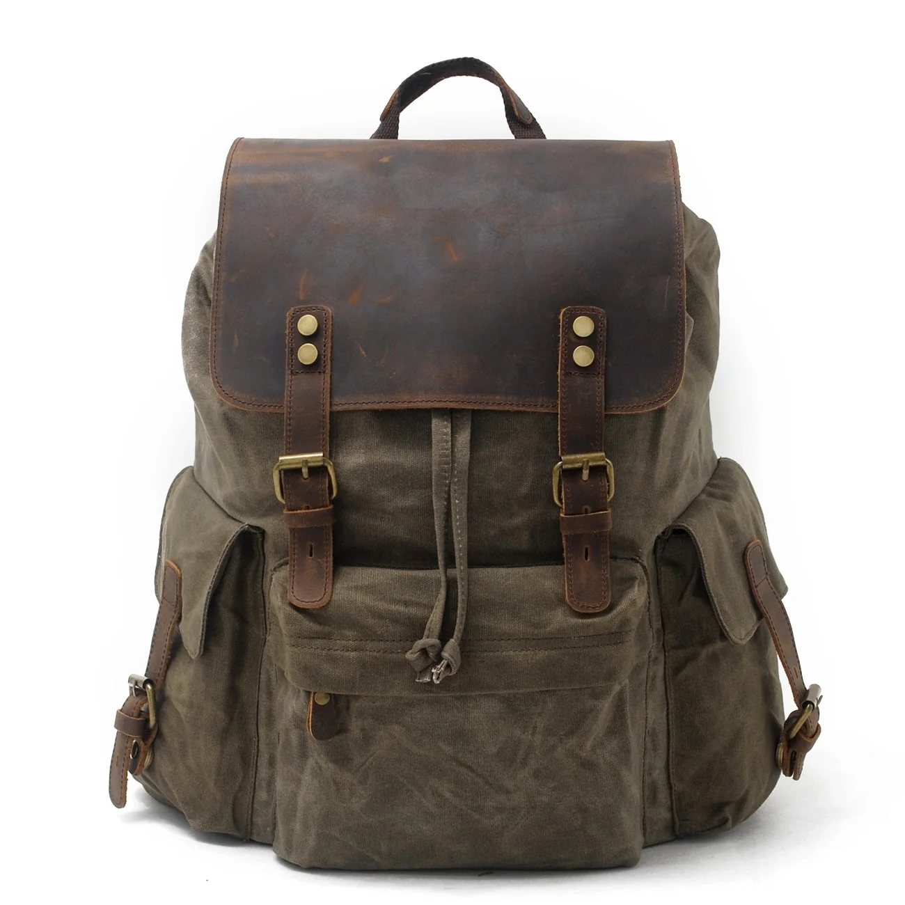 Waxed Canvas Backpack | LATVIA - Image 22