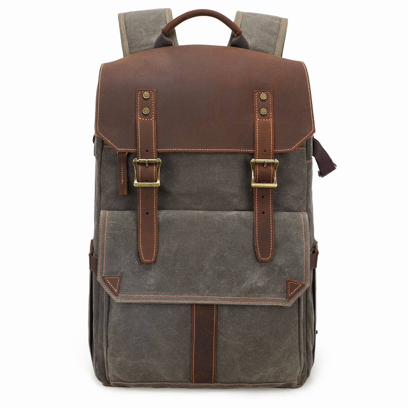 Waxed Canvas Camera Backpack | ALGONQUIN - Image 15