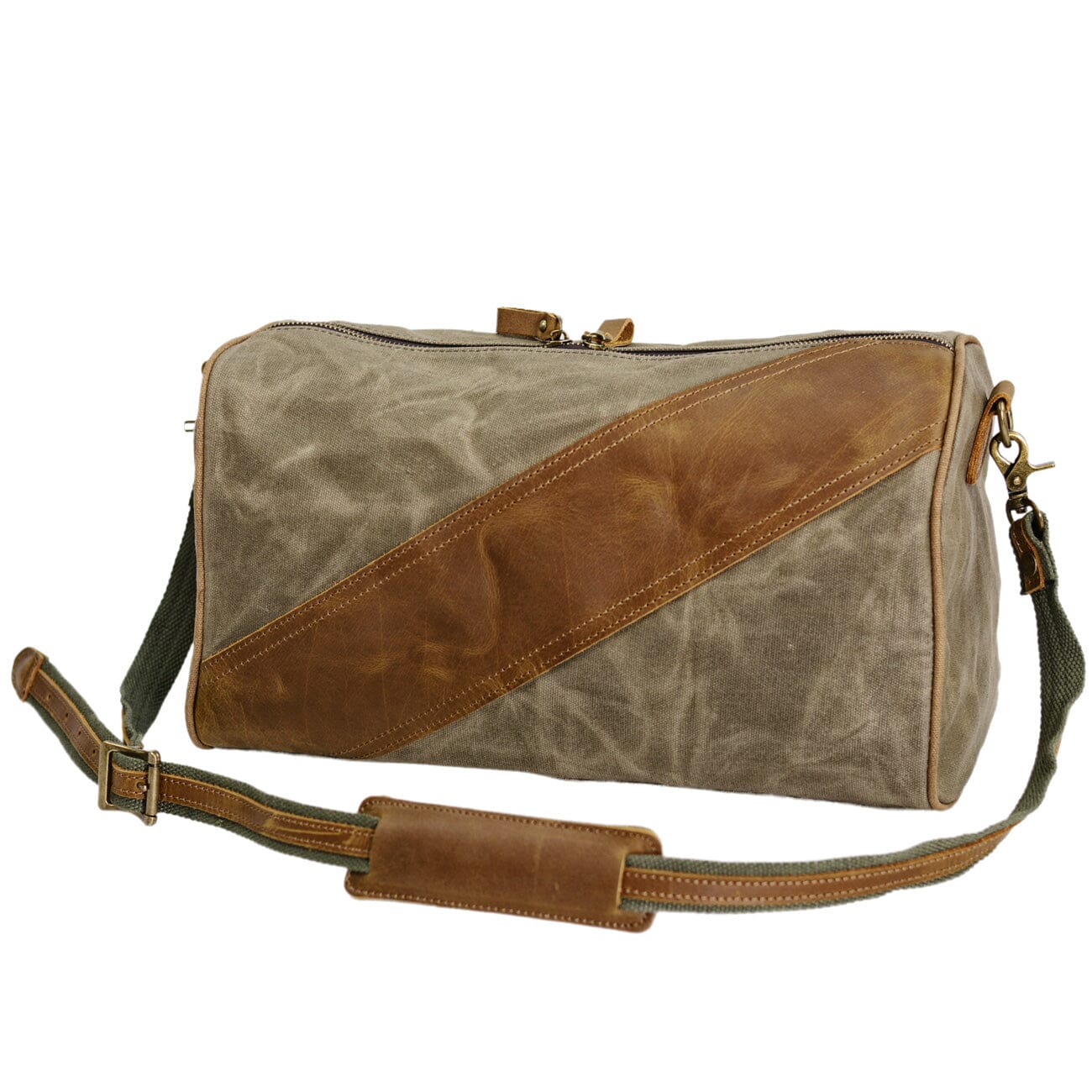 Waxed Canvas & Leather Sling Bag | INDIANAPOLIS - Image 5