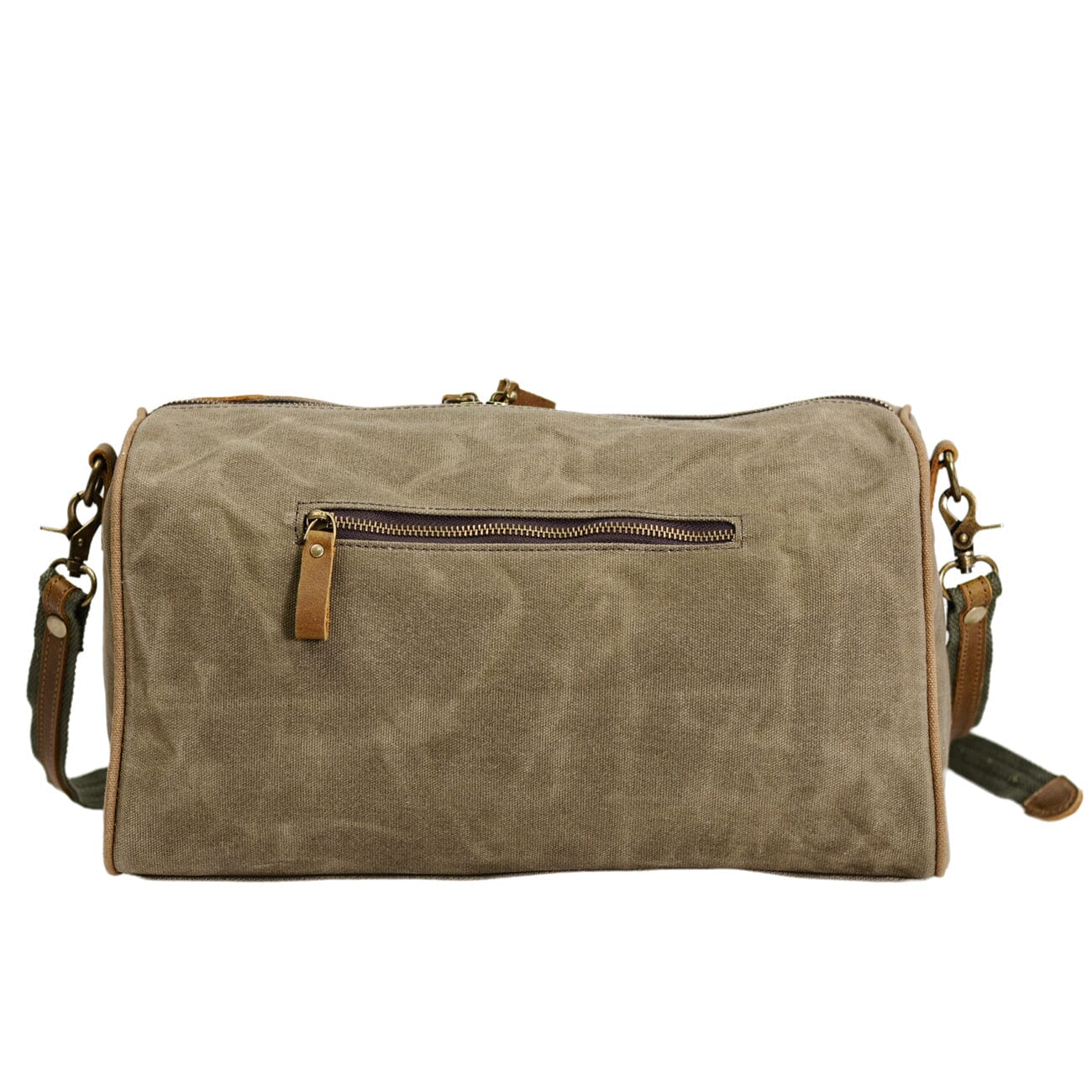 Waxed Canvas & Leather Sling Bag | INDIANAPOLIS - Image 9