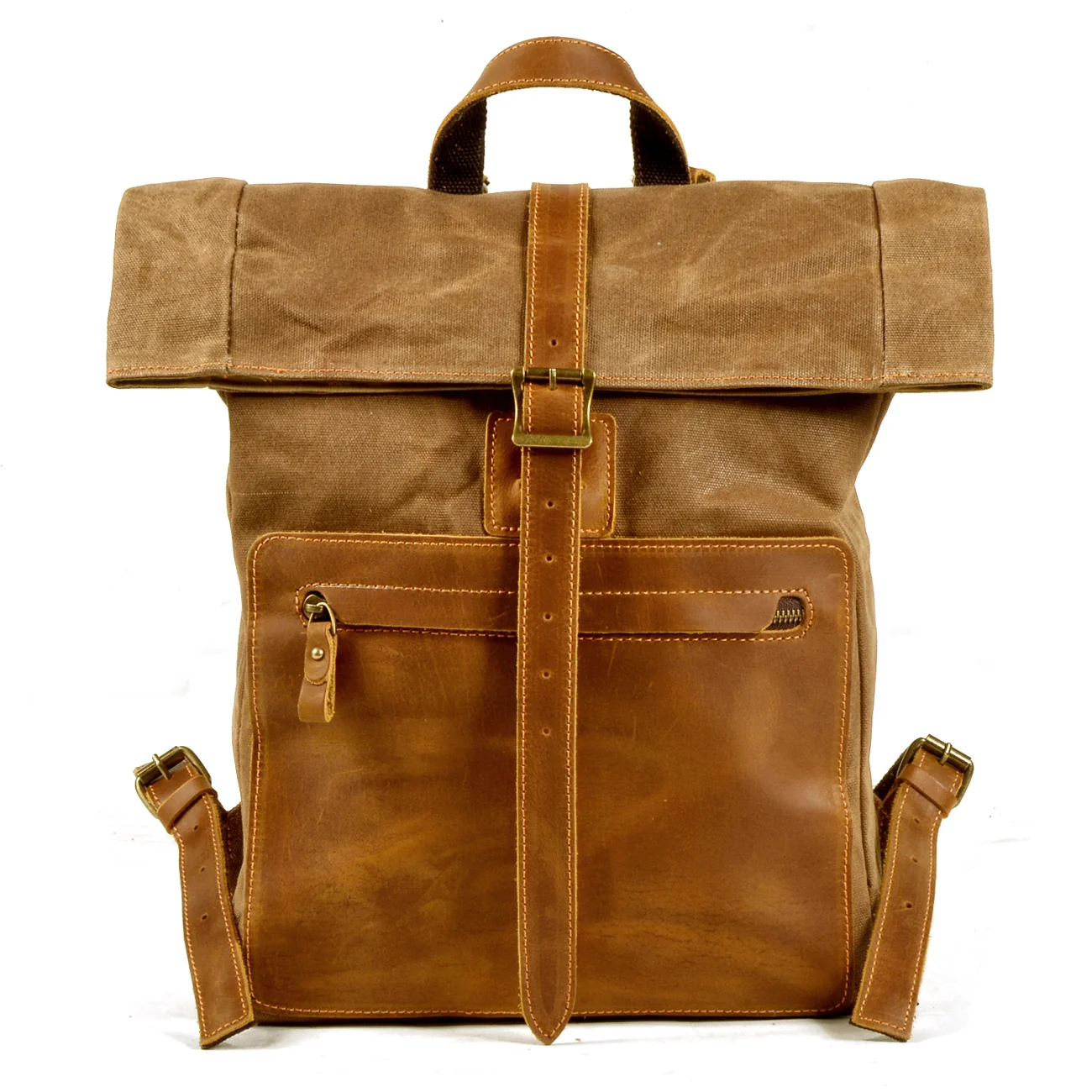 Waxed Canvas Rucksack | HANOVER - Image 17